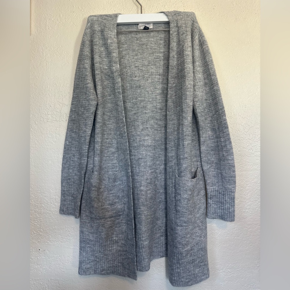 Universal Thread Light Gray Women's Cardigan